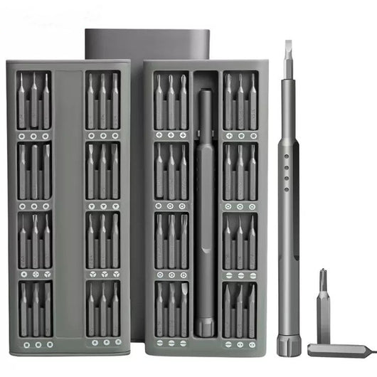 Kit de Destornilladores Magnéticos 49 en 1 - Herramienta de Precisión para Reparación de Móviles