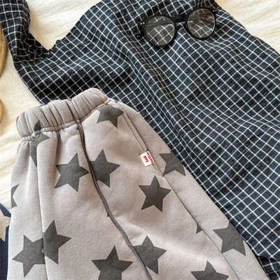 Pantalones Térmicos Estilo Coreano para Niñas - Otoño e Invierno - Image 6