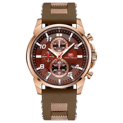 Reloj Deportivo Multifuncional para Hombre con Cronógrafo de Tres Esferas - Image 11