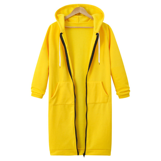 Chamarra Sudadera Polar con Capucha de Manga Larga - Image 9