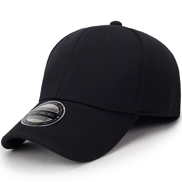 Gorra de Béisbol Transpirable Ajustable - Diseño Clásico Solid Color