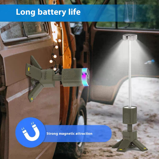 Parlante Bluetooth Portátil con Luces LED Atmosféricas - Image 4