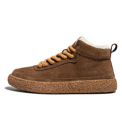 Zapatos Skate Mid-Top de Gamuza con Plataforma para Hombre - Image 4
