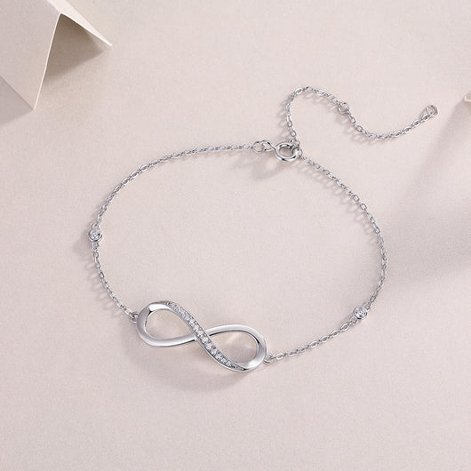 Pulsera de Plata S925 con Moissanita Premium - Joyería Lujo Ligero Chapada en Platino - Image 10