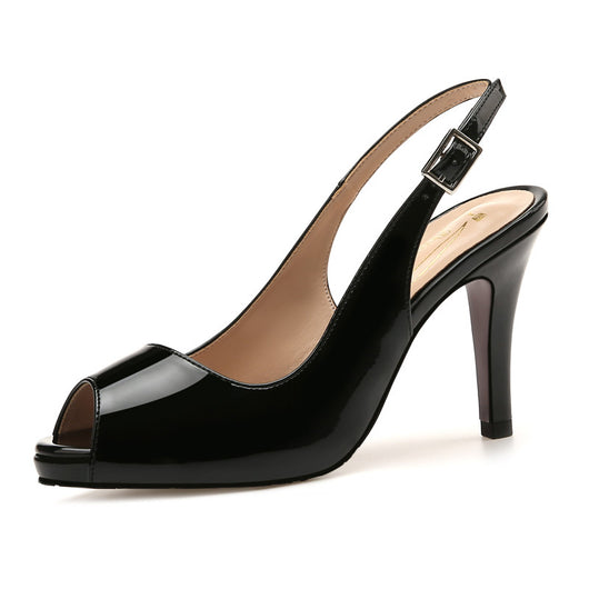 Sandalias Stiletto Nude de Tacón Alto para Mujer - Image 4