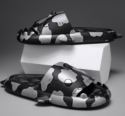 Pantuflas de Pareja Tiburón Adorable - Talla Grande Cómoda - Image 3