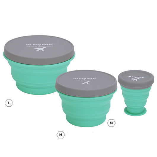 Kit de Cubiertos Plegables con Tazón de Silicona para Viajes y Camping - Image 15