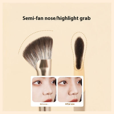 Set de 15 Brochas de Maquillaje Profesional con Flores Estampadas - Image 15