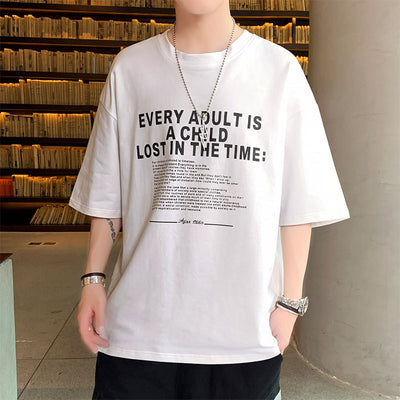 Playera Hip Hop de Algodón Premium - Estilo Urbano Hong Kong - Image 2