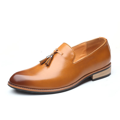 Zapatos Formales Británicos de Punta Fina para Hombre