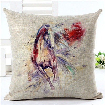 Funda de Almohada con Estampado de Caballos - Image 5