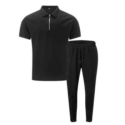 Traje Ejecutivo de Textura Waffle con Solapa Clásica - Diseño Monocromo - Image 10