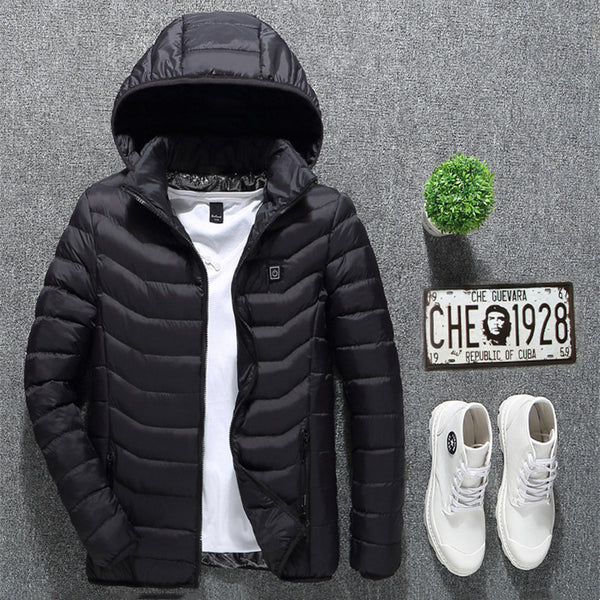 Chaqueta Calefactable Eléctrica con Conexión USB