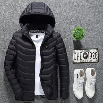 Chaqueta Calefactable Eléctrica con Conexión USB