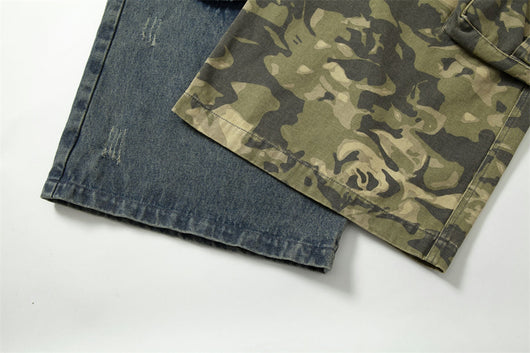 Pantalones Vaqueros Rotos para Hombre - Estilo Industrial - Image 33