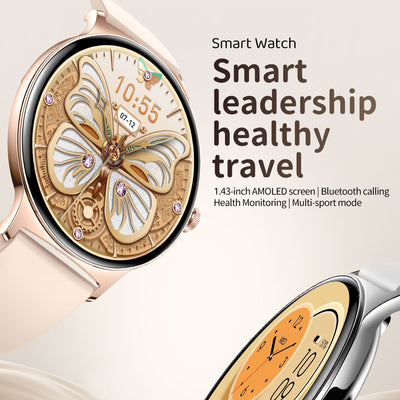Reloj Inteligente V89 Ultra Delgado con Pantalla Full HD y Llamadas Bluetooth