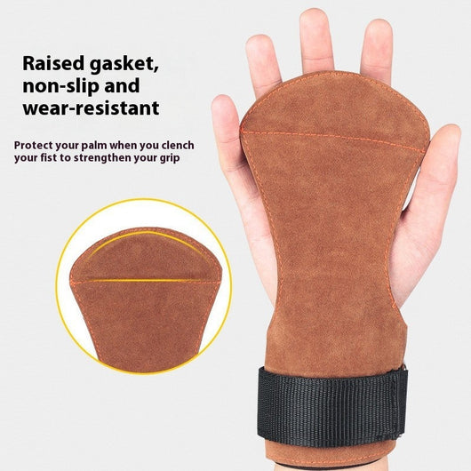 Guantes Profesionales de Levantamiento de Pesas con Protección de Manos y Velcro Ajustable - Image 2