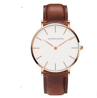 Reloj de Negocios Ultrafino Impermeable - Cuarzo Minimalista Unisex Negro - Image 6