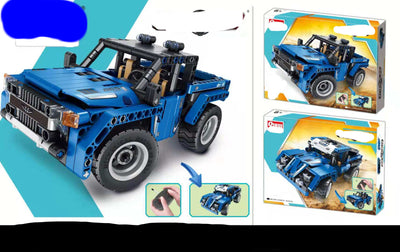 Modelo de Auto Armable con Bloques de Partículas Pequeñas - Image 5
