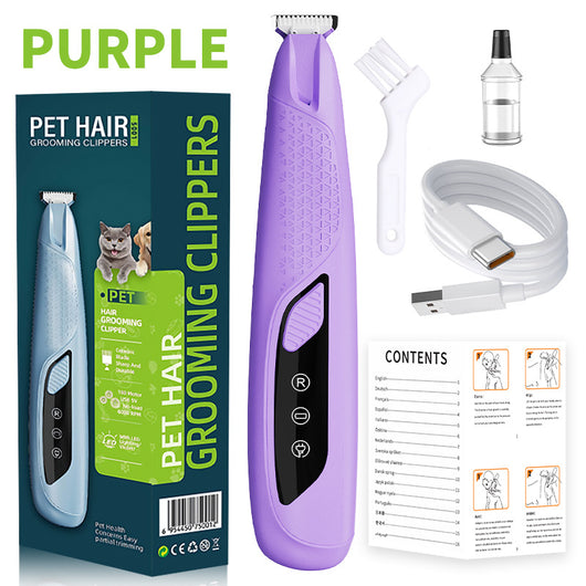 Cortapelo Portátil para Mascotas con Luz Integrada y Carga Rápida - Image 9