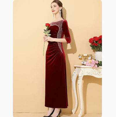 Vestido de Mamá Elegante para Bodas - Diseño Sofisticado - Image 6
