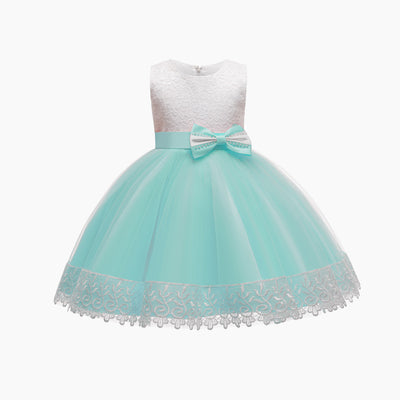 Vestido de Princesa Niña con Encaje y Tul Esponjoso - Image 17