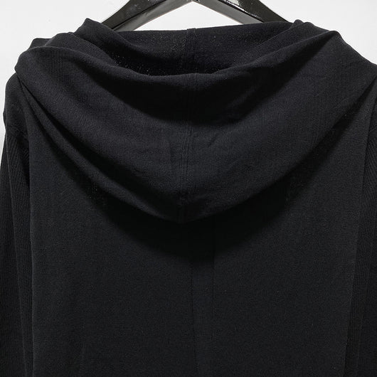 Cardigan de Lana Tejido con Capucha y Botones Oscuros - Image 9