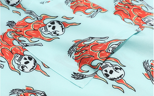 Playera con Estampado de Calavera - Image 18