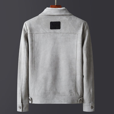 Chaqueta de Pana para Hombre Cuello Solapa Ajustada - Image 8
