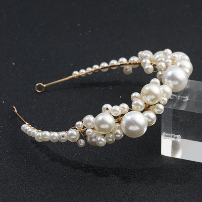 Diadema Nupcial Retro con Perlas - Diseño Minimalista Elegante - Image 7