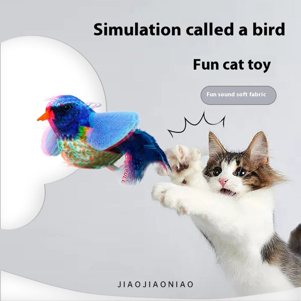Juguete de Peluche con Sonidos Realistas de Pájaro para Colgar