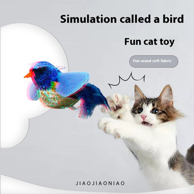 Juguete de Peluche con Sonidos Realistas de Pájaro para Colgar