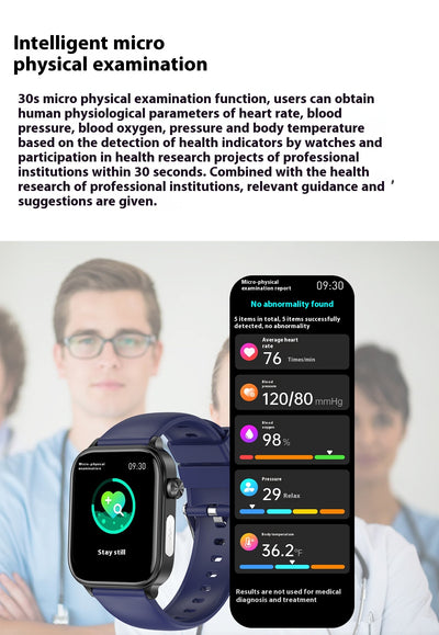 Reloj Inteligente ET570 con Llamadas Bluetooth, ECG y Medidor de Glucosa - Image 22