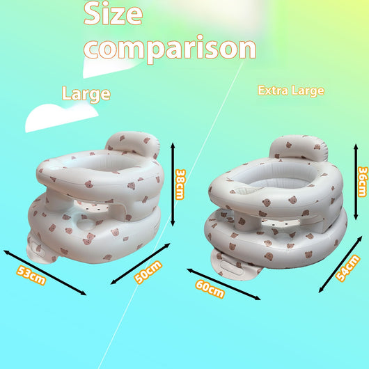 Silla Inflable para Bebé - Sofá Cómodo y Portátil - Image 15