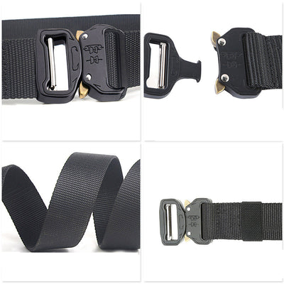 Cinturón Táctico para Hombre con Hebilla de Aleación - Image 7