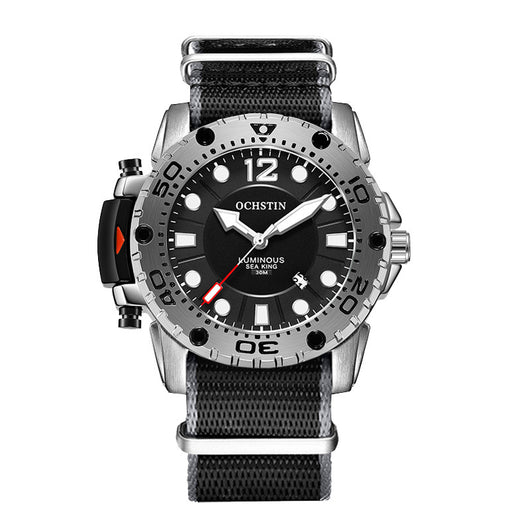 Reloj Deportivo Hombre con Correa Táctica Impermeable y Esfera Luminosa - Image 10