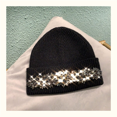 Gorro Cálido de Perlas para Mujer - Versátil y Elegante - Image 2