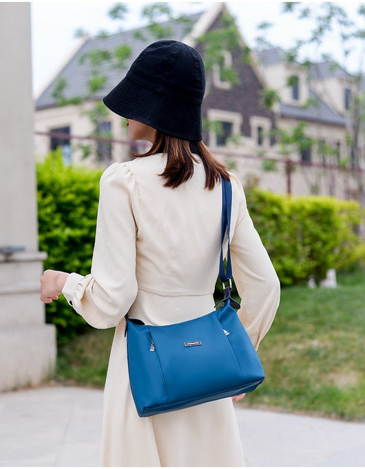 Bolso Bandolera Oxford para Mujer - Elegancia Minimalista y Funcional - Image 19