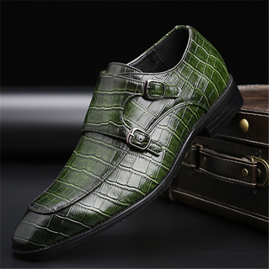 Zapatos de cuero puntiagudos para negocios - Image 13