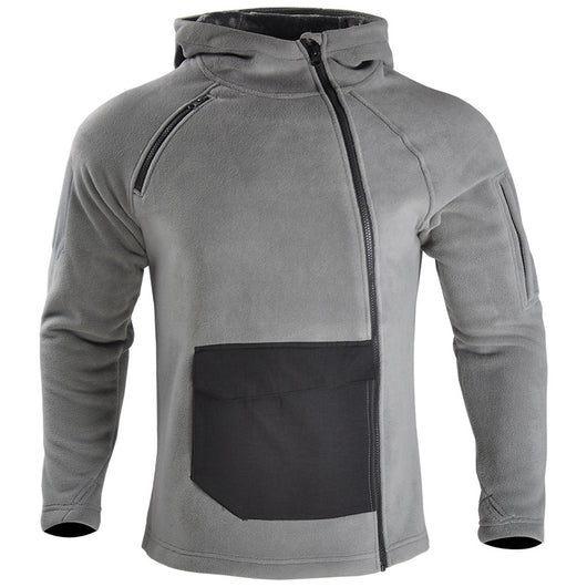 Sudadera con Capucha Camuflada para Hombre - Abrigo Outdoor Transpirable y Cálido - Image 9
