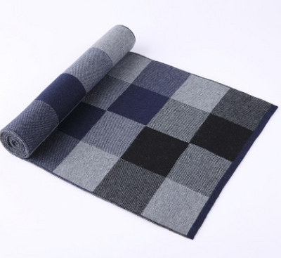 Bufanda de Lana Cuadros para Hombre - Invierno Cálido y Elegante - Image 17