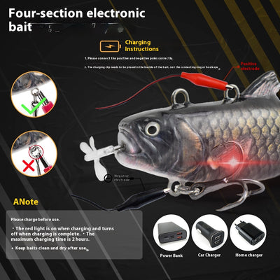Cebo Electrónico Automático con Propulsor de 4 Secciones - Image 2