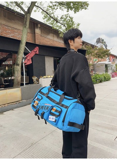 Mochila Multifuncional para Hombre, Bolso de Viaje de Gran Capacidad para Gimnasio y Deportes - Image 35