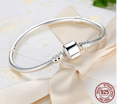 Pulsera de Plata 925 con Dijes Intercambiables - Joya Auténtica para Mujeres - Image 3