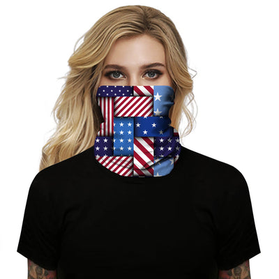 Mascarilla Multiusos con Bandera Americana Impresa - Image 6