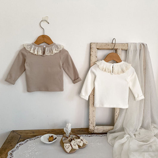 Blusa Base de Encaje Versátil para Niña - Image 14
