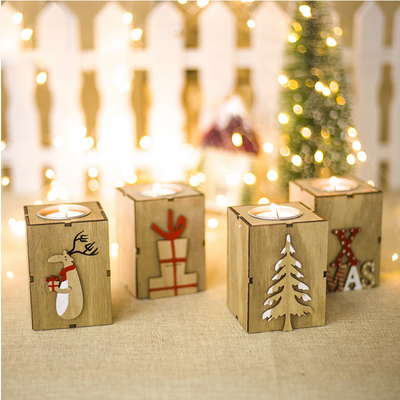 Candelabro Navideño Reno Mini Árbol de Navidad - Regalo Perfecto para Decorar - Image 9