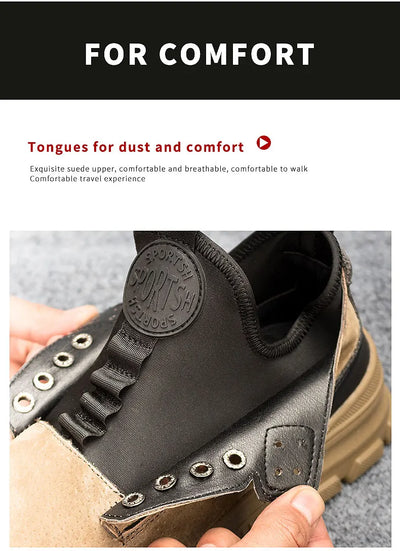 Zapatos de Seguridad Casual Resistentes para Trabajo y Senderismo - Image 13