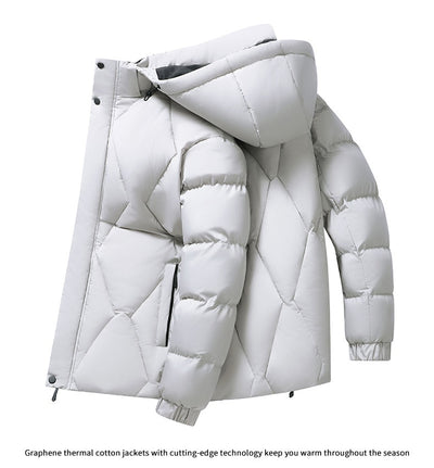 Chaqueta de Invierno para Hombre con Acolchado de Algodón - Calidez y Estilo - Image 23
