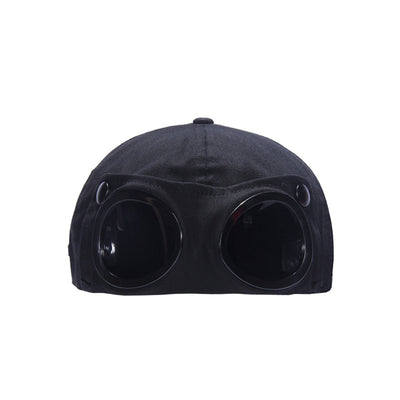 Gafas Aviador Retro Hip Hop con Gorra Integrada - Image 14